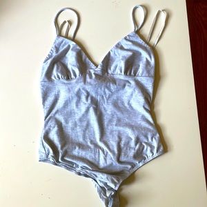 Superdown Grey XS top bodysuit